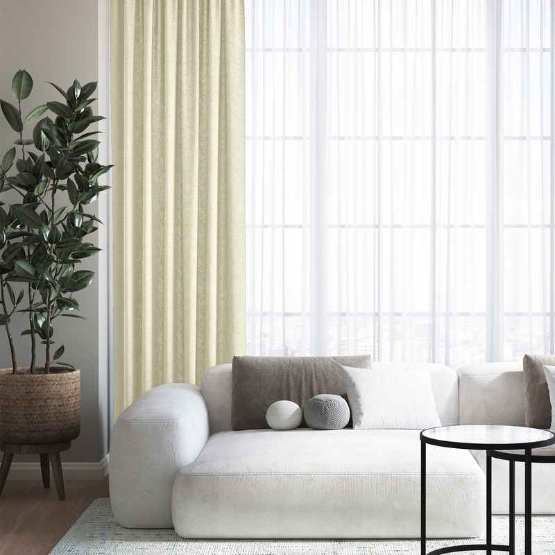 Изображение товара Штора Волшебная ночь Блэкаут 200x270 см ванильная Россия