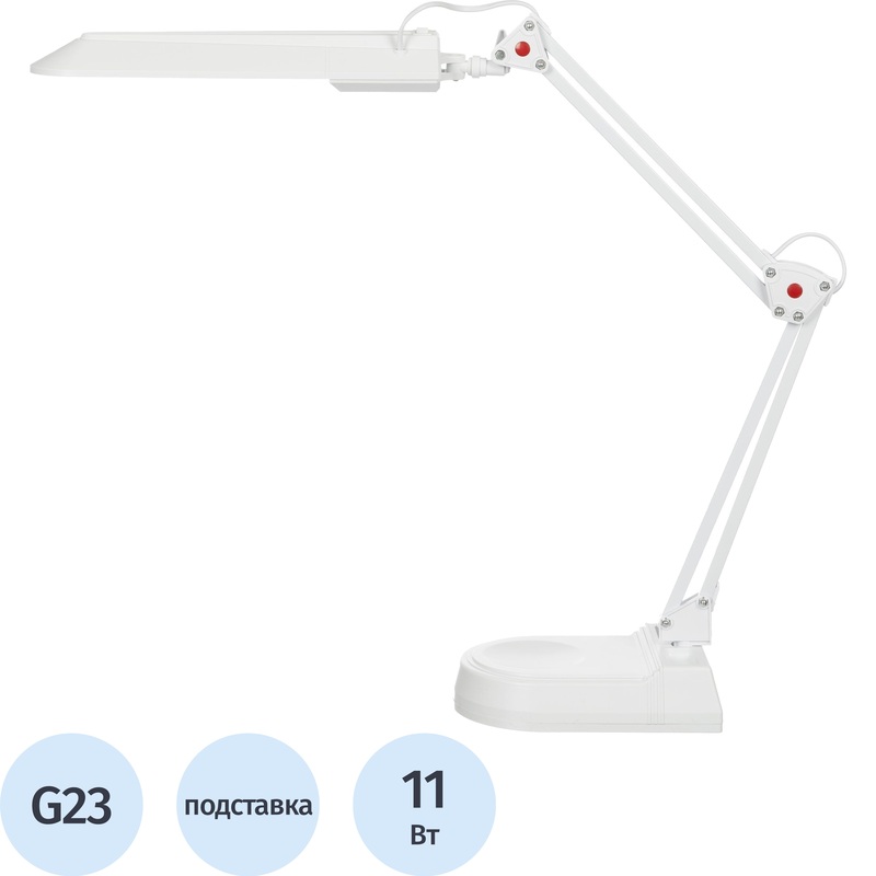 Изображение товара Настольный светильник ProMega jet 2003A белый с регулировкой угла наклона