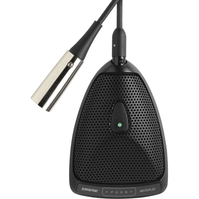 Изображение товара Микрофон Shure MX393/O настольный конденсаторный с XLR разъемом