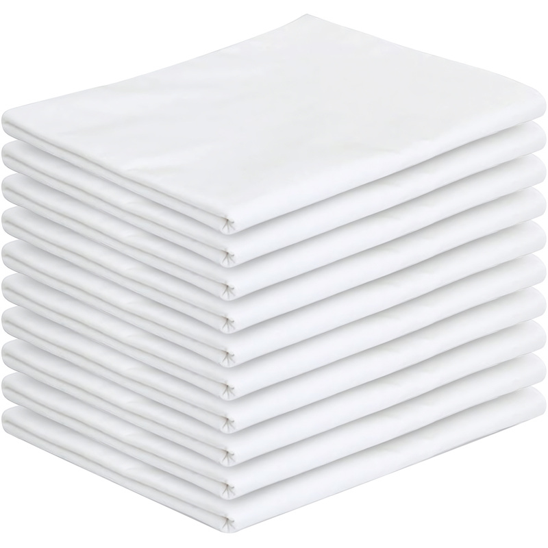 Изображение товара Простыня 150x210 см из бязи 125 г/кв.м белая упаковка 10 штук