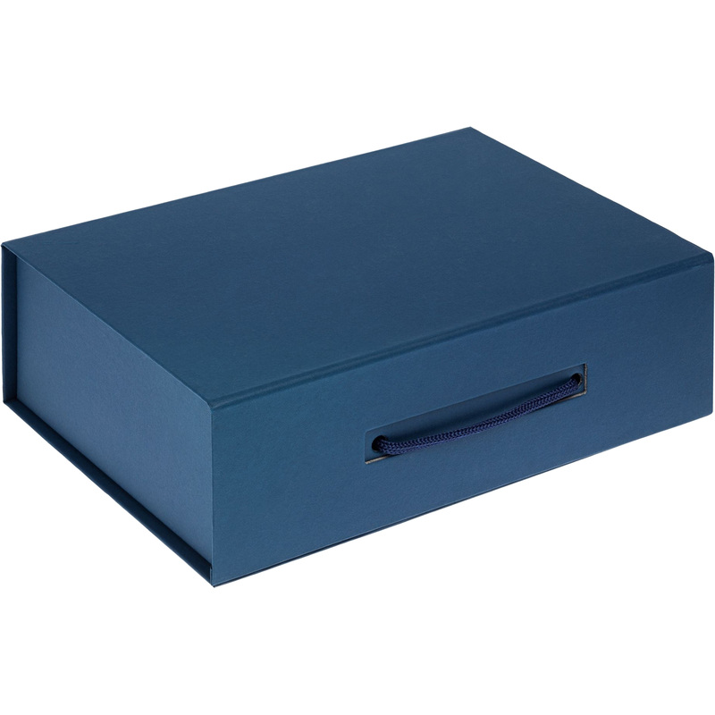 Изображение товара Подарочная коробка Matter синяя 27x18.8x8.5 см из картона с магнитным замком