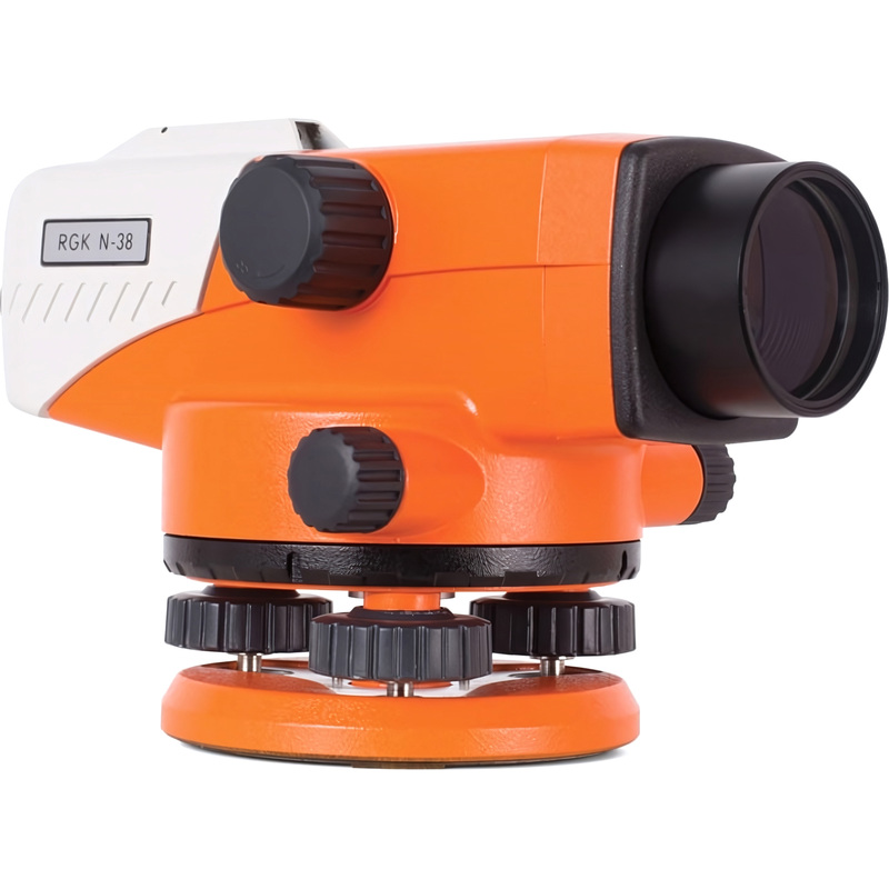 Изображение товара Оптический нивелир RGK N-38 профессиональный для геодезии и строительства