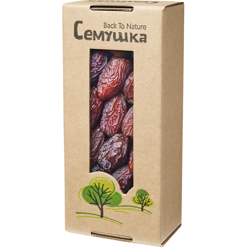 Изображение товара Финики сушёные Сёмушка Королевские Медиум 500 г - натуральные сухофрукты для полезного перекуса