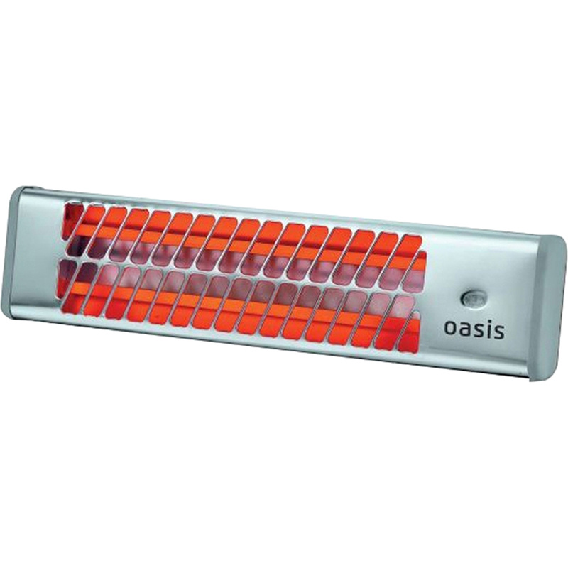 Изображение товара Обогреватель инфракрасный Oasis IV-12 серый (1200 Вт, кварцевый)