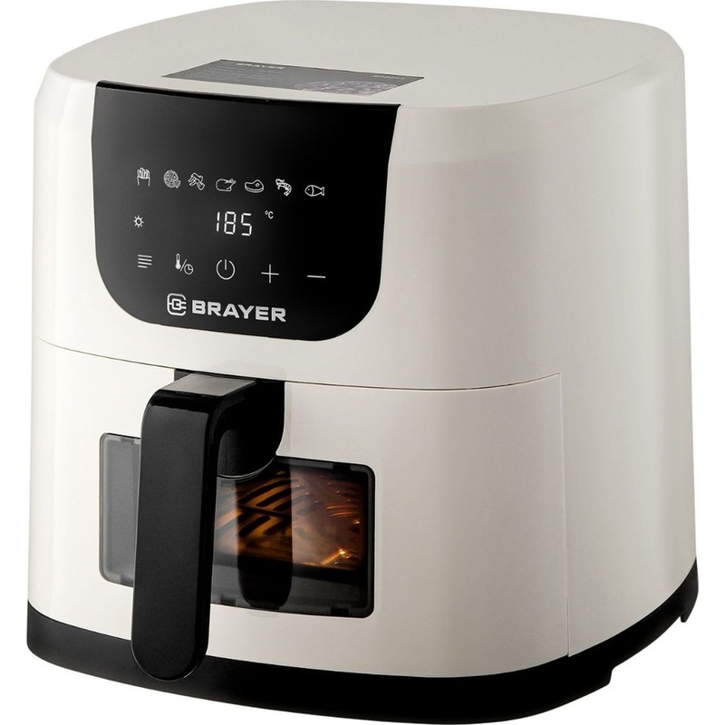 Изображение товара Аэрогриль Brayer BR2043 с объемом 5л, 7 программ, таймером и температурой 200°C