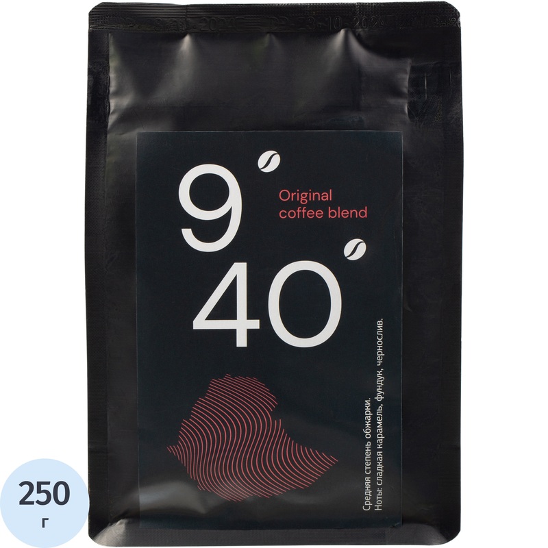 Изображение товара Кофе молотый Деловой стандарт 9/40 Original Coffee Blend 250 г