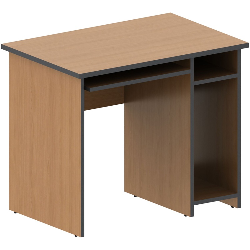 Изображение товара Стол прямой Агат АО-10R (ольха, 900х600х750 мм)