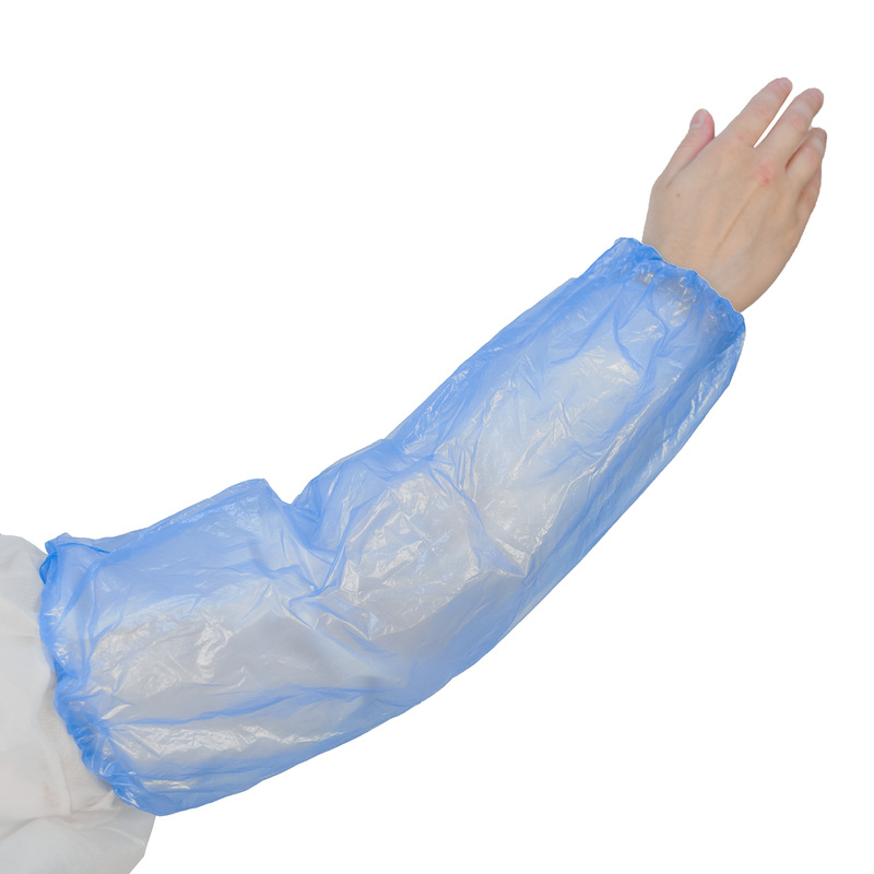 Изображение товара Нарукавники одноразовые синие 40x20 см Эконом 100 штук