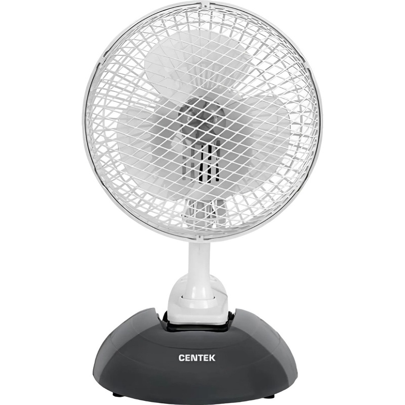 Изображение товара Настольный вентилятор Centek CT-5003 серый компактный 2 скорости пластиковый