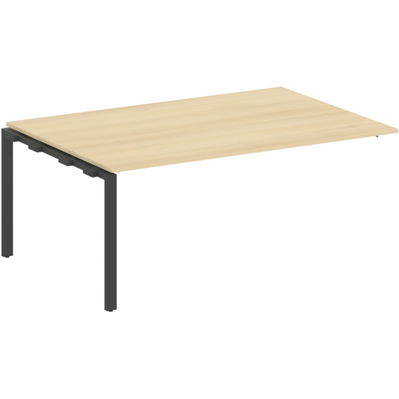 Изображение товара Элемент стола переговоров БП ППРГ 5 аквия акация лорка антрацит 1800x1235x750