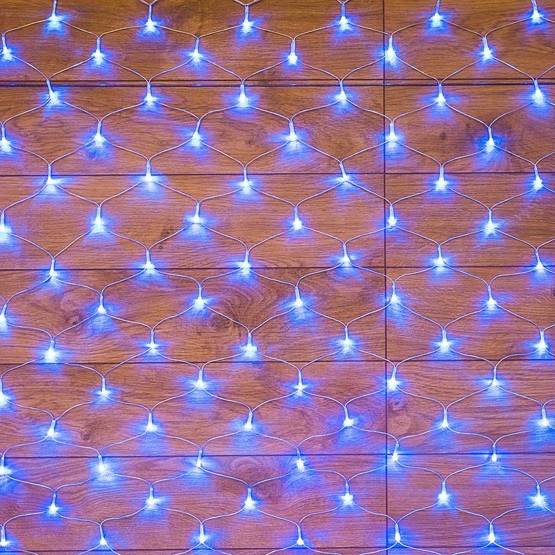 Изображение товара Гирлянда светодиодная Neon-Night Сеть сетка синий свет 180 светодиодов 1.8x1.5 м