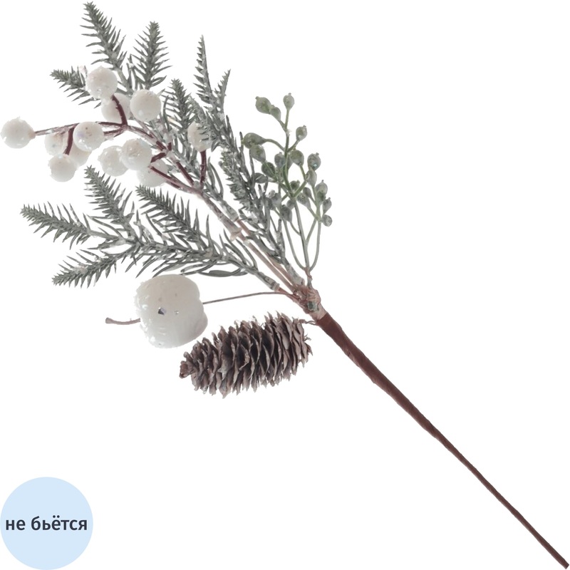 Изображение товара Новогоднее украшение на ёлку Ветка (10x10x38 см)