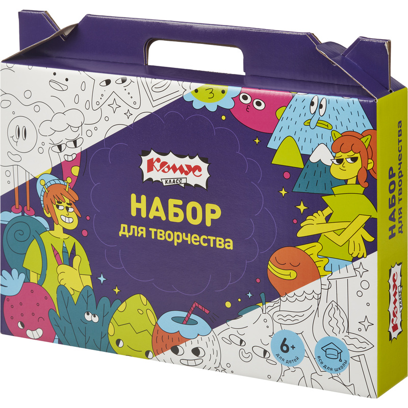 Изображение товара Набор для творчества Комус Класс Максики 15 предметов