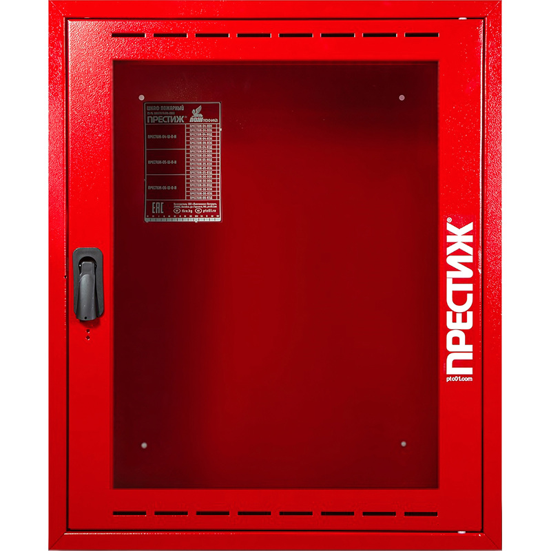 Изображение товара Металлический навесной шкаф пожарный Престиж-06-НОК для огнетушителей