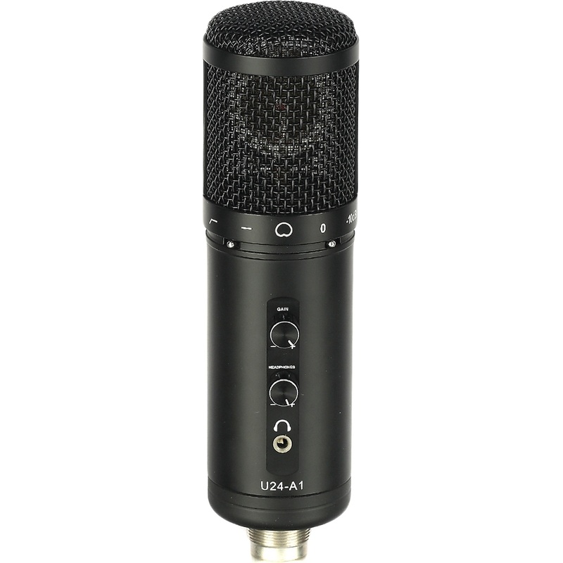 Изображение товара Конденсаторный микрофон Mice U24-A1L для студийной записи USB и miniJack