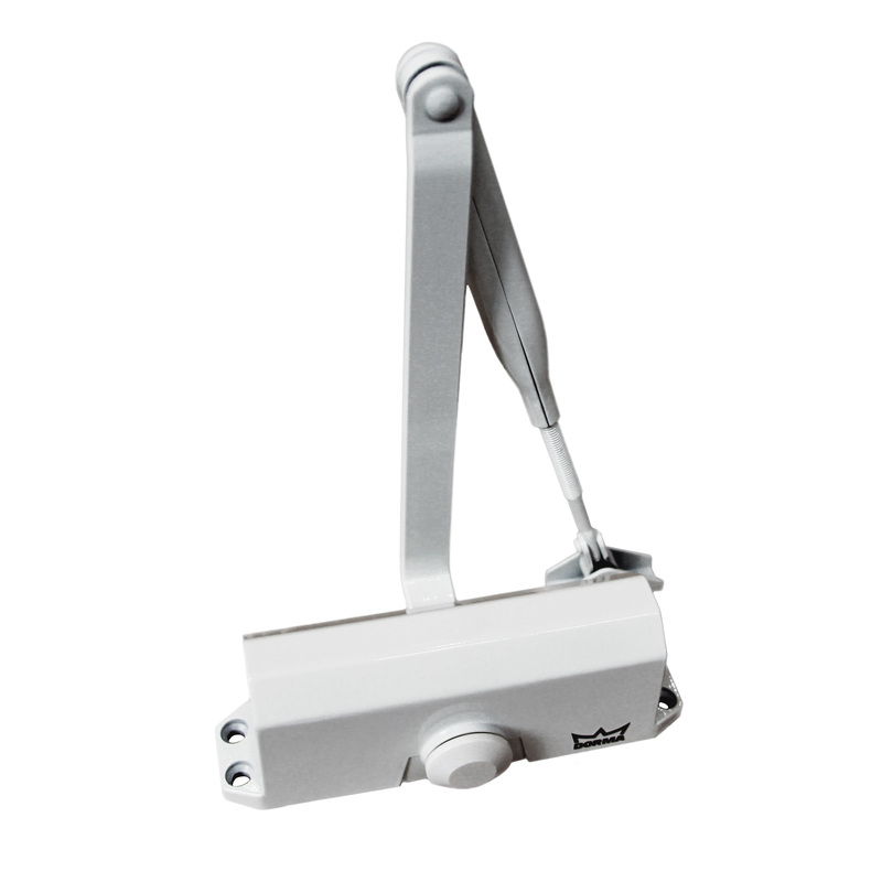 Изображение товара Доводчик дверной Dormakaba TS77 EN3 до 60 кг белый