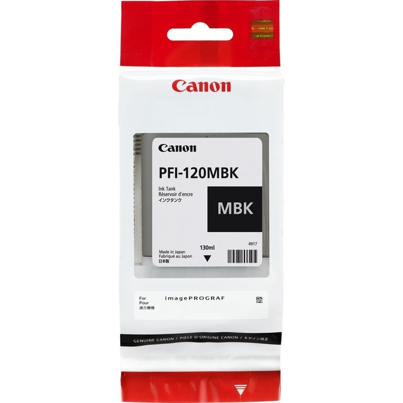 Изображение товара Картридж струйный Canon PFI-120 2884C001 черный матовый оригинальный