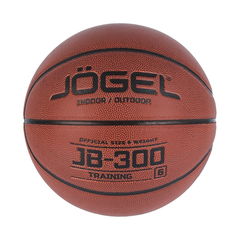 Изображение товара Баскетбольный мяч Jogel JB-300 №6 коричневый для тренировок и игр