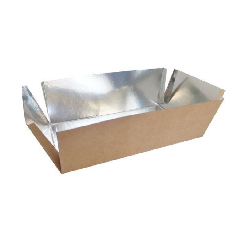 Изображение товара Контейнер Суши бокс Dockel фольгированный (210x140x55), крафт 400 штук в упаковке