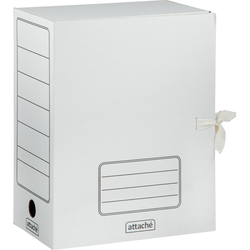 Изображение товара Архивная коробка Attache А4 150 мм гофрокартон до 1500 листов 5 шт