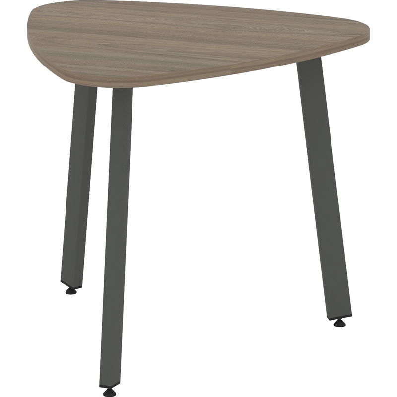 Изображение товара Стол для переговоров SN-6.SPRG-70.3 900x900 мм антрацит и вяз благородный Россия