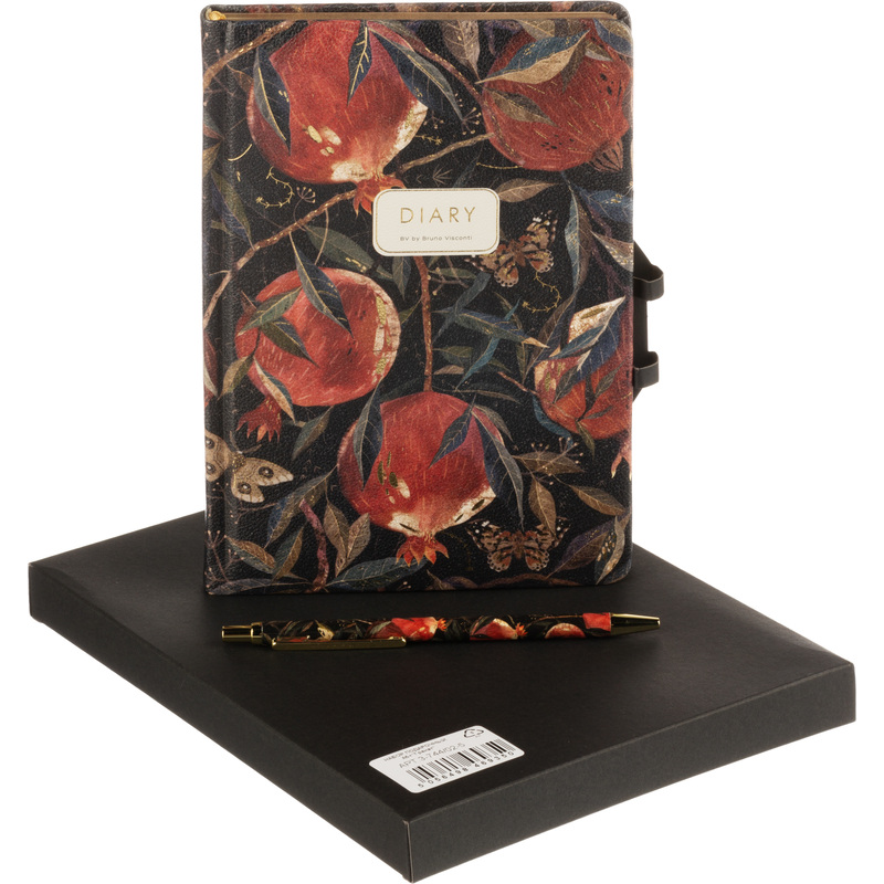 Изображение товара Недатированный ежедневник Bruno Visconti Гранат с ручкой А5