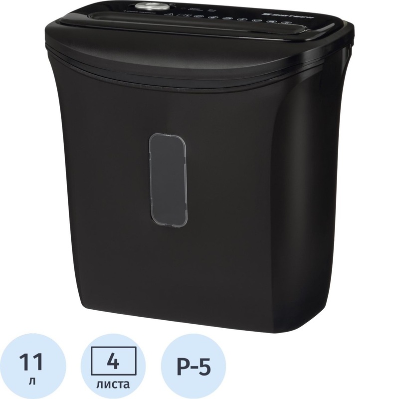 Изображение товара Шредер (уничтожитель документов) BigTech OS506-4M 5-й уровень секретности объём корзины 11 л