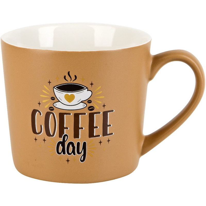 Изображение товара Кружка Nouvelle Home Coffee 360 мл с матовым покрытием, фарфор