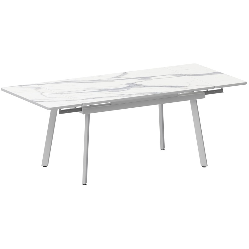 Изображение товара Раскладной стол Гранд белый 1200х800 мм с регулируемой высотой