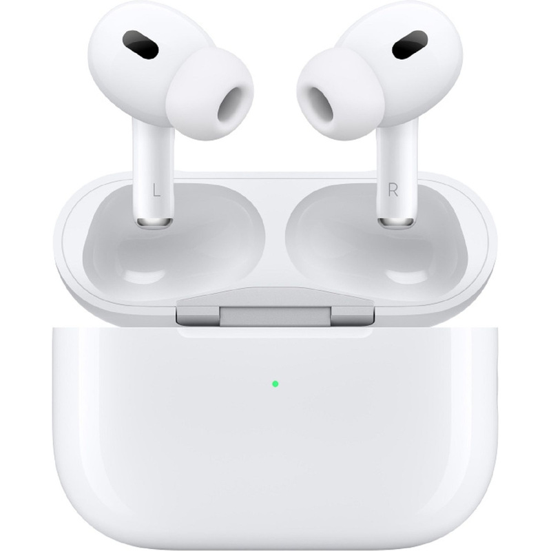Изображение товара Уценка. Наушники беспроводные Apple AirPods Pro 2 Gen MagSafe Case белые (MTJV3LL/A)
