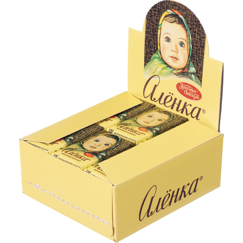 Изображение товара Шоколад порционный Аленка молочный (42 штуки по 15 г)