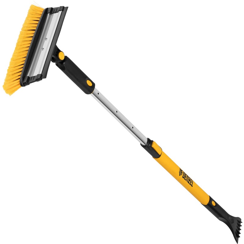 Изображение товара Щётка-скребок Denzel 90-120 см для очистки снега и наледи с автомобиля