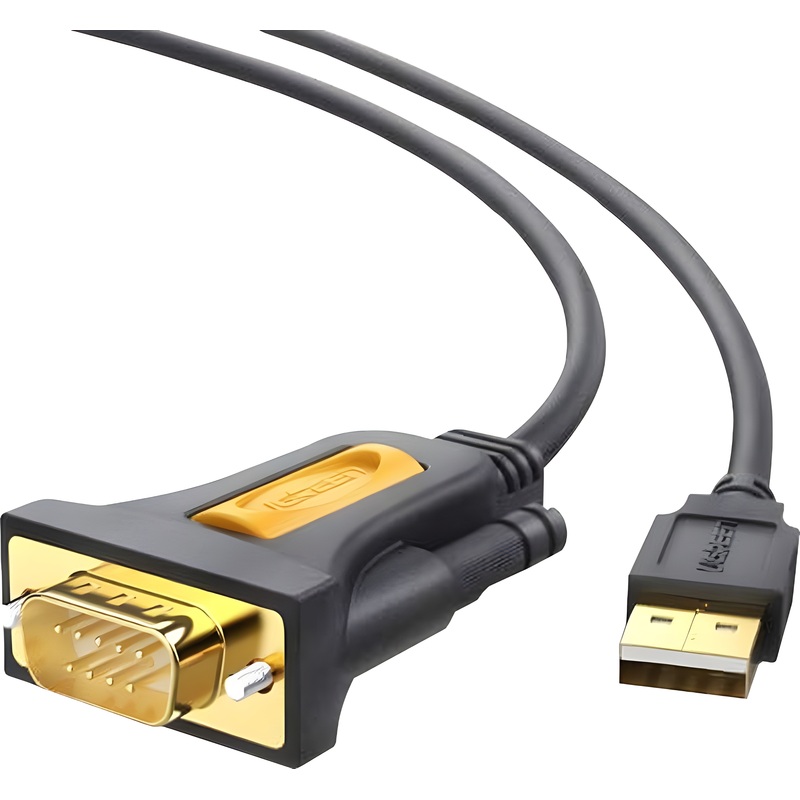 Изображение товара Кабель Ugreen CR104 USB A RS-232 3 метра надежное подключение старых устройств