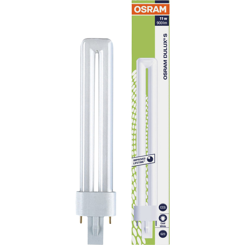 Изображение товара Лампа люминесцентная Osram 11 Вт G23 S 4000 К (4099854123382)