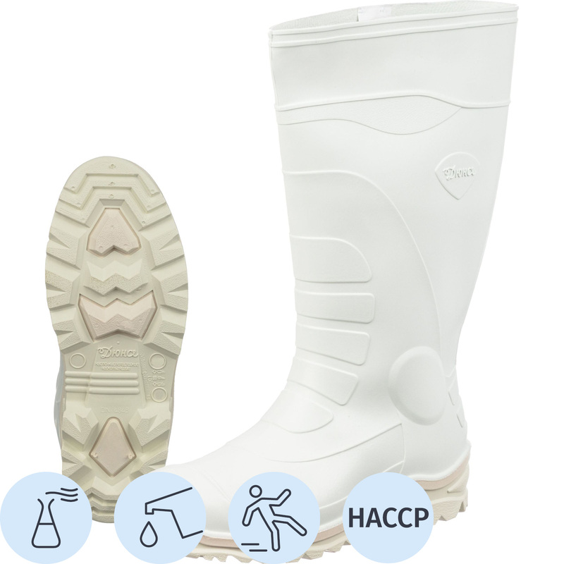 Изображение товара Сапоги рабочие мужские 172 Б ПВХ белые размер 41