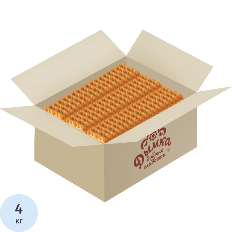 Изображение товара Печенье Дымка Дырки-Пупырки с вареной сгущенкой 4 кг вкусное и ароматное