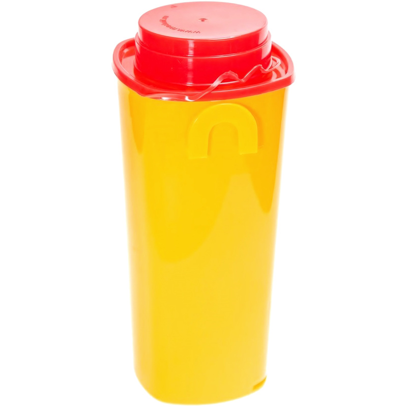 Изображение товара Емкость-контейнер для острого инструмента СЗПИ класса Б жёлтый 1 л