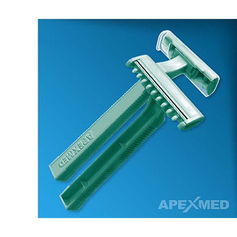 Изображение товара Станок для бритья операционного поля Apexmed с 2 лезвиями