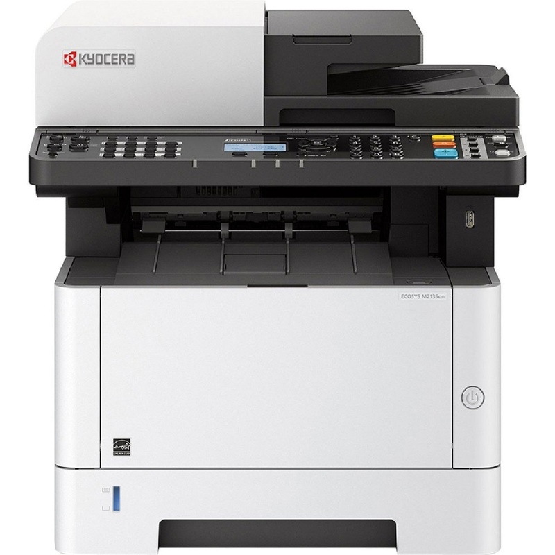 Изображение товара Лазерное МФУ Kyocera ECOSYS M2135dn белое для офиса до 15 человек