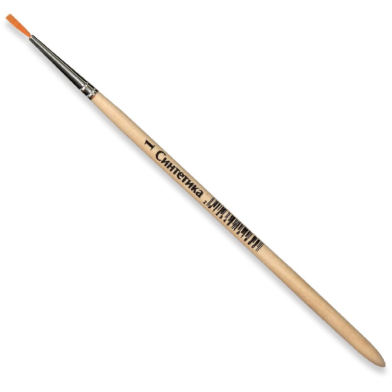 Изображение товара Кисть Комус Класс (№1 School) круглая синтетика №1