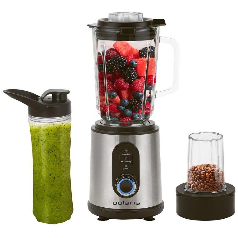 Изображение товара Стационарный блендер Polaris PTB 1834G мощность 1800 Вт серебристый