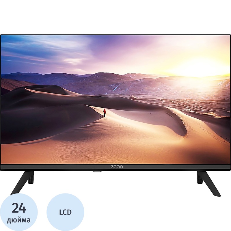 Изображение товара Телевизор Econ EX-24HT011B 24 дюйма HD Ready с USB и HDMI