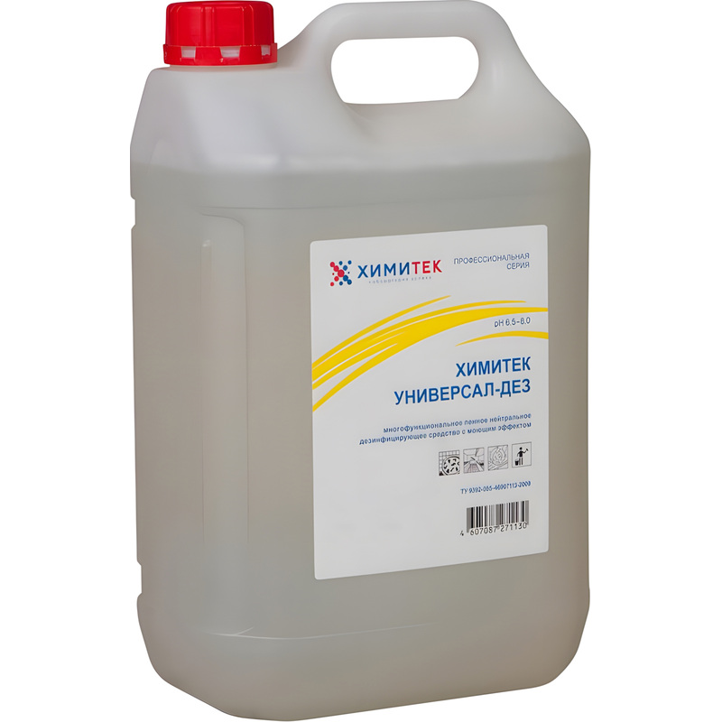Изображение товара Дезинфицирующее средство Универсал-Дез 5 л для мойки и дезинфекции поверхностей