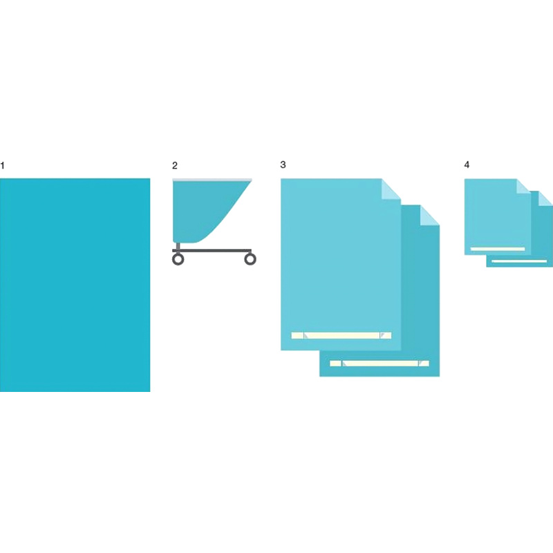 Изображение товара Комплект одноразового белья Гекса КБО-02 для операции 6 предметов
