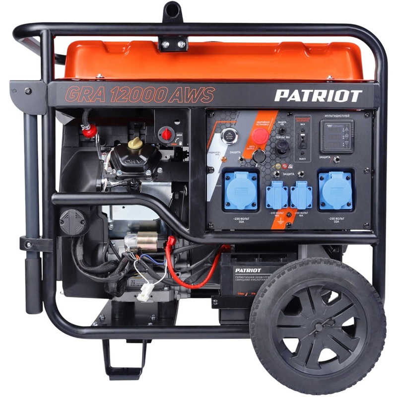 Изображение товара Генератор бензиновый Patriot Expert GRA 12000AWS с автоматикой
