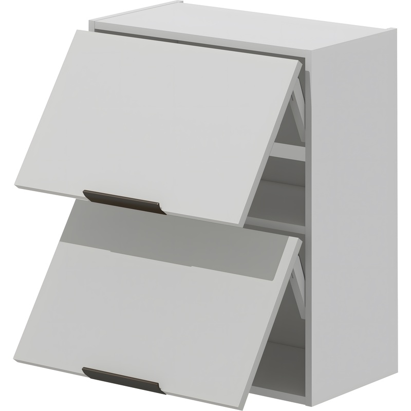 Изображение товара Шкаф кухонный VOK W2К_72_60 (белый альпийский/белый шагрень, 600х315х720 мм)