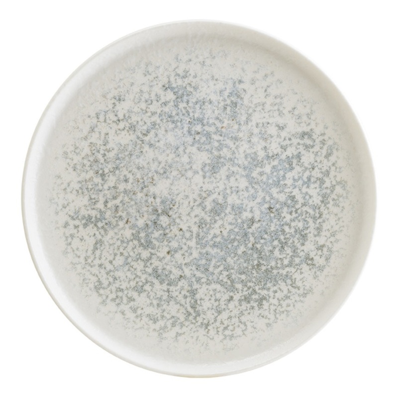 Изображение товара Тарелка обеденная Bonna Лунар Оушн 22 см белая/серая