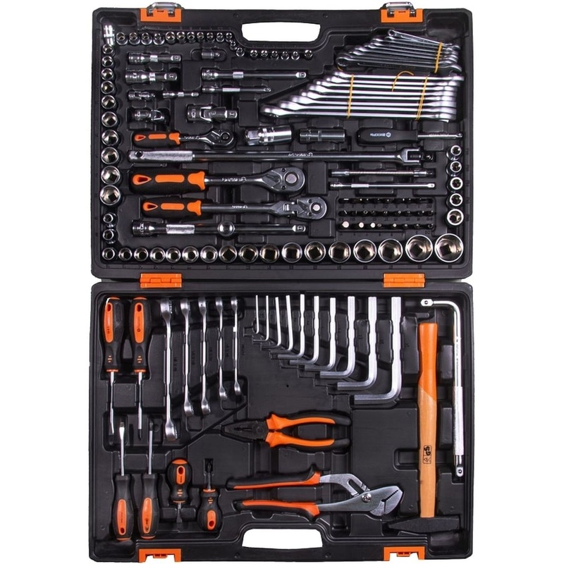 Изображение товара Универсальный набор инструмента Вихрь 142 предмета в кейсе