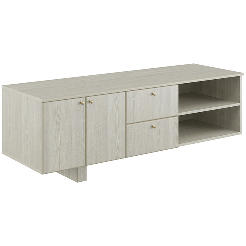 Изображение товара Приставка Capital CPT1720003 из МДФ и ЛДСП с двух ящиками и полками