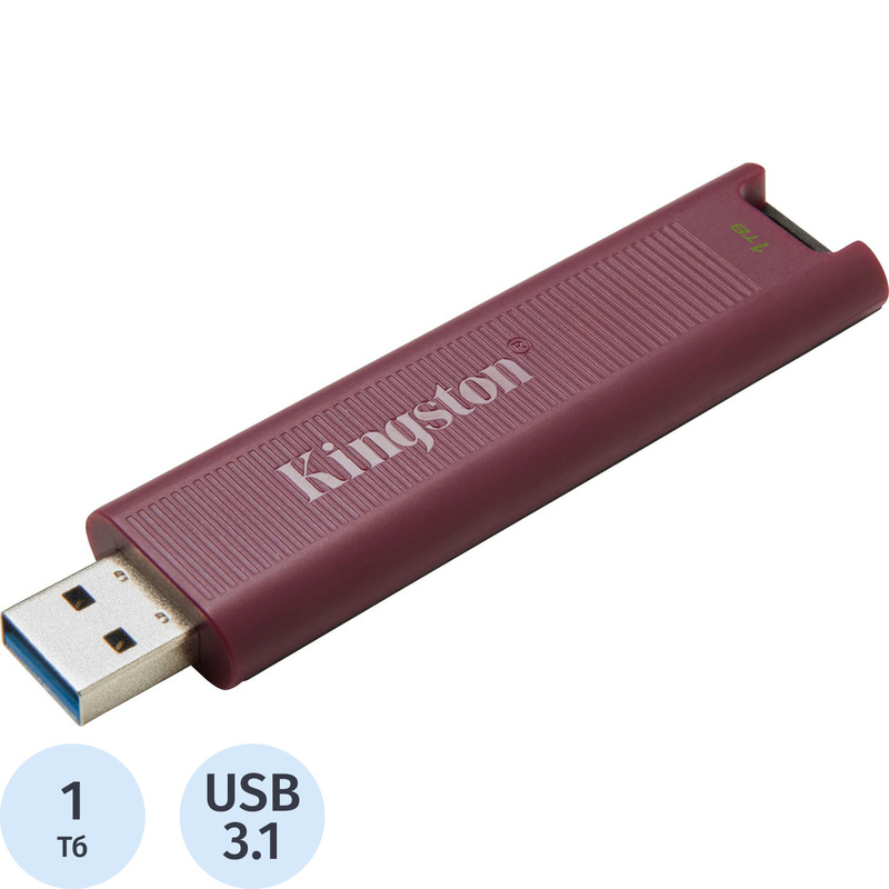 Изображение товара Флешка USB 3.1 1 ТБ Kingston Datatraveler Maxa (DTMAXA/1TB)